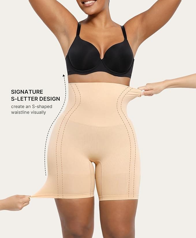 High Waist Tummy Shaper Shorts